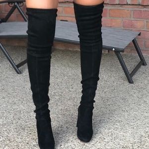 Stuart Weitzman Highland Suede Over The Knee Boots